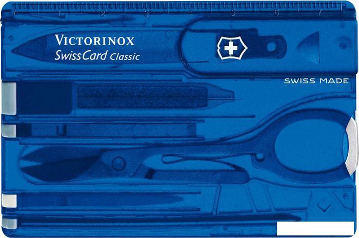 Мультитул Victorinox SwissCard Classic 0.7122.T2 - фото 1 - id-p226205831