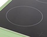 Электрическая плита ЛЫСЬВА EF4011MK00, стеклокерамика, без крышки, зеленый, фото 3