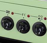 Электрическая плита ЛЫСЬВА EF4011MK00, стеклокерамика, без крышки, зеленый, фото 9