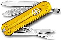 Мультитул Victorinox Classic SD Transparent (желтый)