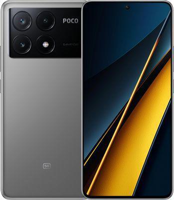 Смартфон Xiaomi Poco X6 Pro 5G 12/512Gb, серый - фото 1 - id-p226578776