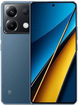 Смартфон Xiaomi Poco X6 5G 12/256Gb, синий - фото 1 - id-p226578781