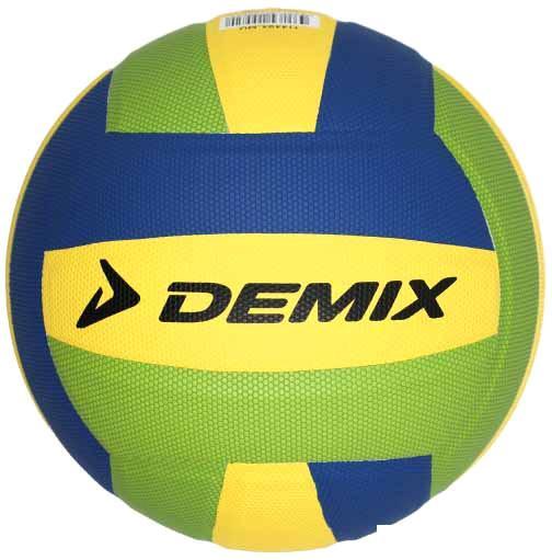 Волейбольный мяч Demix Y9KN0TYFDP (5 размер, синий/зеленый) - фото 1 - id-p226255983