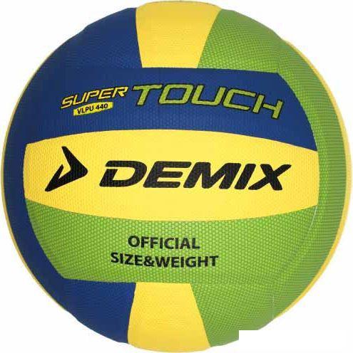 Волейбольный мяч Demix Y9KN0TYFDP (5 размер, синий/зеленый) - фото 2 - id-p226255983