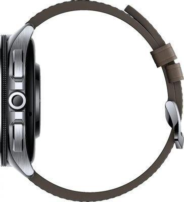 Смарт-часы Xiaomi Watch 2 Pro M2234W1, 1.43", серый / коричневый [bhr7216gl] - фото 5 - id-p226578795