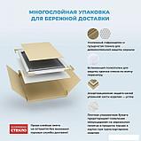 Квадратное зеркало с фронтальной LED-подсветкой Wellsee 7 Rays' Spectrum 172200410 (60*60 см, черный контур,, фото 8