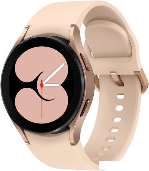 Умные часы Samsung Galaxy Watch4 40мм (розовое золото) - фото 1 - id-p226412161