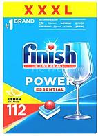 Таблетки для посудомоечной машины Finish All in 1 Powerball Power Essential лимон (112 шт)