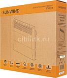 Конвектор SUNWIND SCH5110, 1000Вт, белый, фото 7