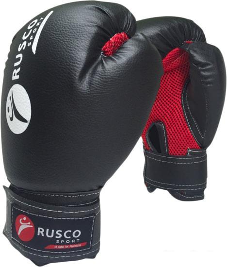 Перчатки для единоборств Rusco Sport 8 Oz (черный) - фото 1 - id-p226580206