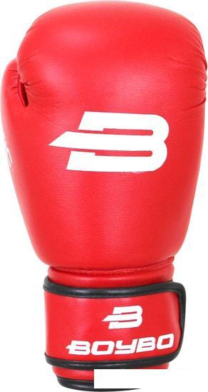 Перчатки для единоборств BoyBo Basic 8 OZ (красный) - фото 5 - id-p226580207