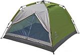 Треккинговая палатка Jungle Camp Easy Tent 3 (зеленый/серый), фото 2