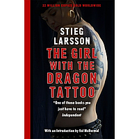 Книга на английском языке "The Girl with the Dragon Tattoo", Stieg Larsson