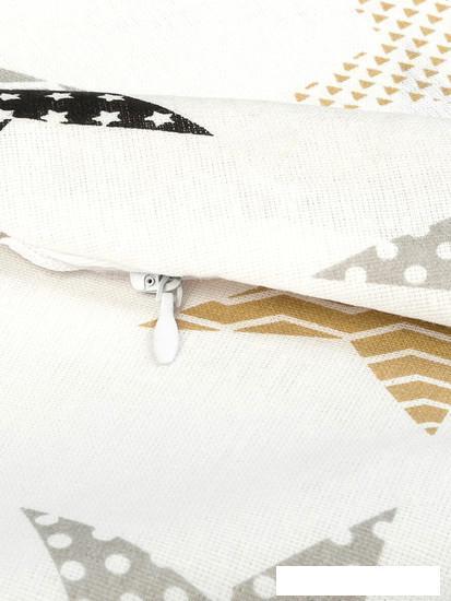 Подушка для беременных Amarobaby Звезды AMARO-4001-ZP (белый) - фото 5 - id-p226305381