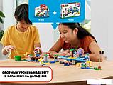 Конструктор LEGO Super Mario 71400 Дополнительный набор: Пляжное веселье огромного ежа, фото 2