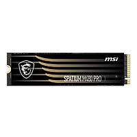 Твердотельный накопитель SSD MSI M.2 2280 2TB MSI SPATIUM M480 Pro Client SSD PCIe Gen4x4 with NVMe,