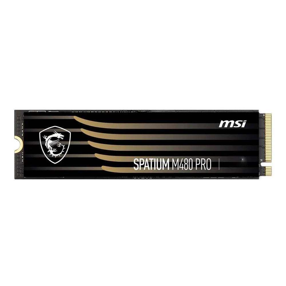 Твердотельный накопитель SSD MSI M.2 2280 2TB MSI SPATIUM M480 Pro Client SSD PCIe Gen4x4 with NVMe, - фото 1 - id-p226670088