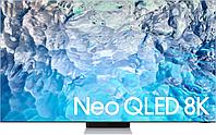 Телевизор QLED Samsung 75" QE75QN900BUXCE Series 9 нержавеющая сталь 8K Ultra HD 100Hz DVB-T2 DVB-C DVB-S2 USB