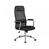 Кресло SitUp ALFA chrome (сетка Black/ткань Black)