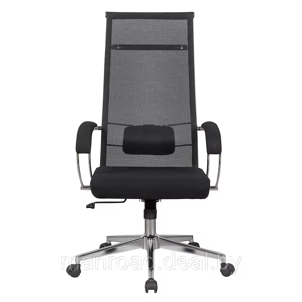 Кресло SitUp MERIDA chrome (сетка Black/ткань Black) - фото 2 - id-p226670395