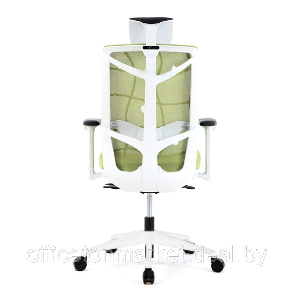 Кресло для руководителя "Nature II Slider", пластик, ткань, зеленый - фото 4 - id-p226670694
