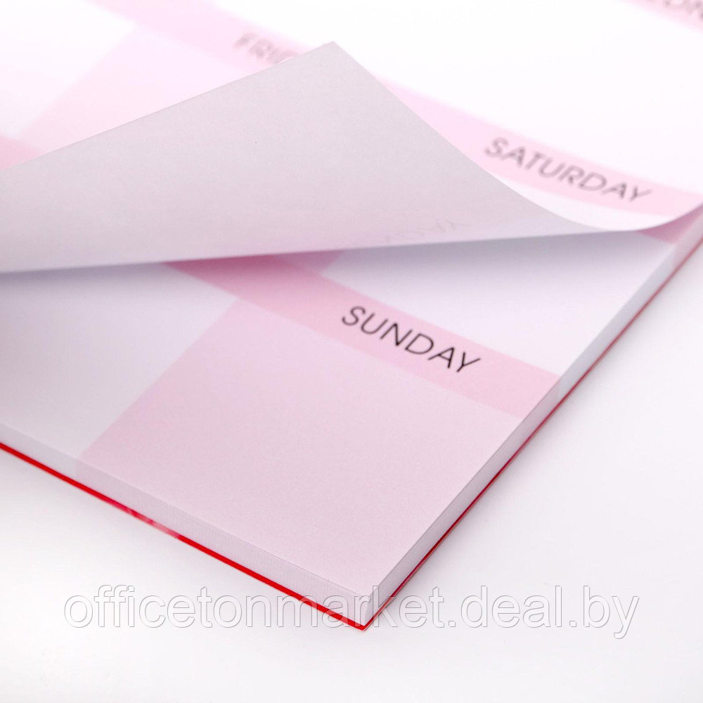 Блокнот-планер "Hello, winter", 170x170 мм, 50 листов, розовый - фото 6 - id-p226670730