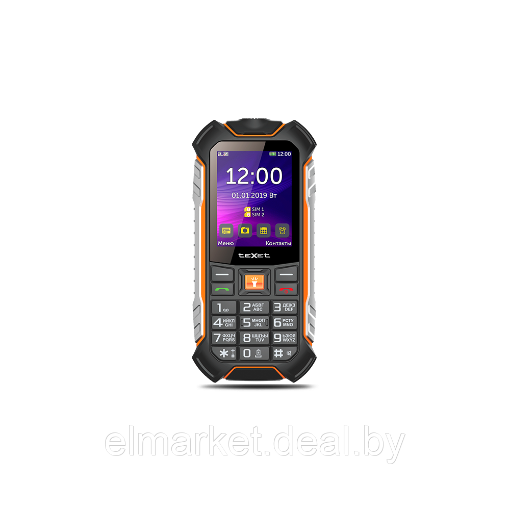 Смартфон TeXet TM-530R черный