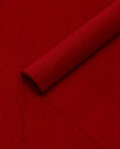 Бумага гофрированная Cartotecnica Rossi бордово-красная (№364)