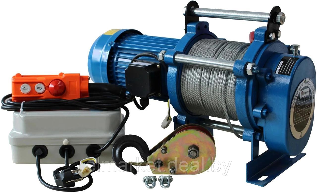 Лебедка электрическая тяговая стационарная Shtapler KCD (J) 500/250кг 30/60м 220В синий - фото 1 - id-p226673535