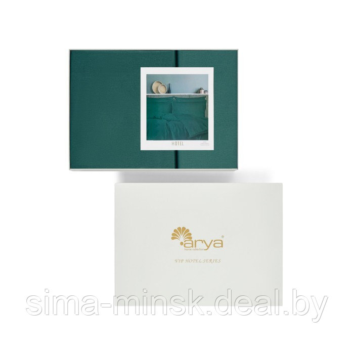 Постельное бельё 2 сп Arya Home, размер 240x260 см, 200x220 см, 50x70 см - 2 шт, 70x70 см - 2 шт - фото 8 - id-p226673416
