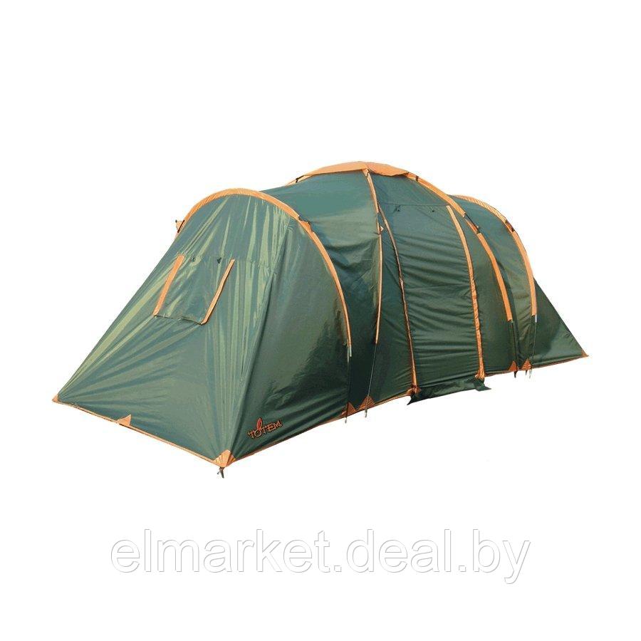 Палатка Totem HURONE 6 (V2) зеленый, оранжевый - фото 1 - id-p226672559