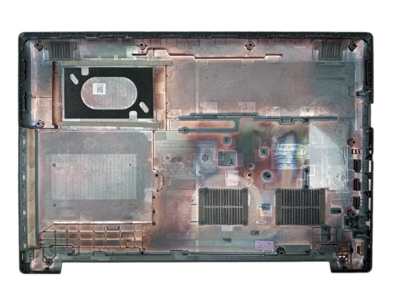 Нижняя часть корпуса Lenovo IdeaPad 320-15, 330-15, серая (с разбора) - фото 2 - id-p226636873