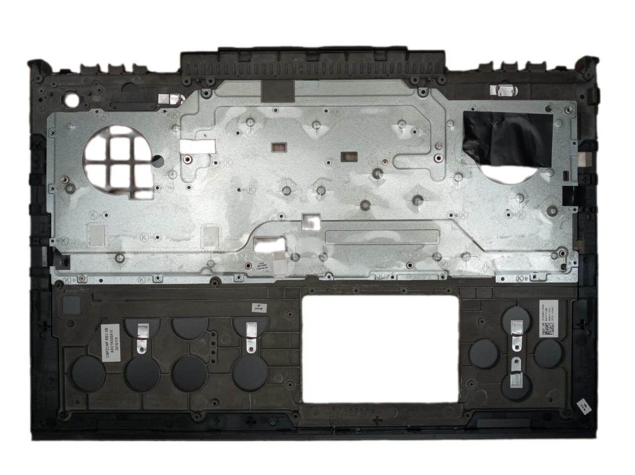 Верхняя часть корпуса (Palmrest) Dell Inspiron 15-7577, без клавиатуры, без тачпада, графит (с разбора) - фото 2 - id-p226574359