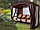 Садовые качели Arno-Werk Дефа Люси Люкс (шоколадный), фото 4