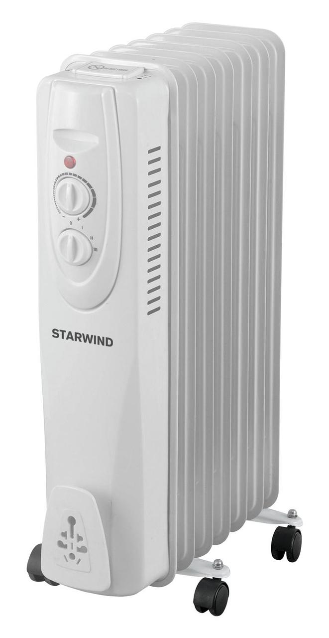 Радиатор масляный Starwind SHV3710 1500Вт белый - фото 1 - id-p226674520