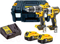 Профессиональная дрель-шуруповерт DeWalt DCD796 + Гайковерт DCF887 / DCK266P2T