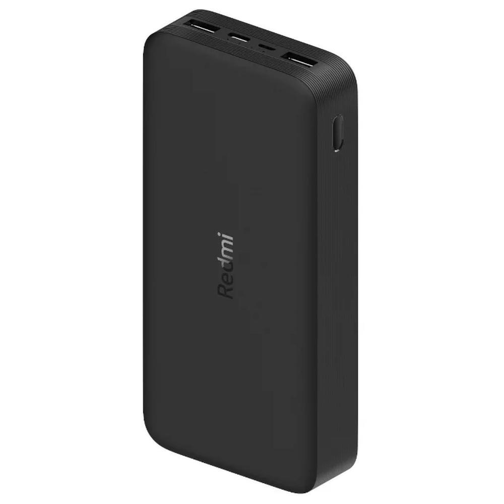 Портативное зарядное устройство (повербанк) Xiaomi Redmi Power Bank 20000mAh (черный) - фото 1 - id-p224087058