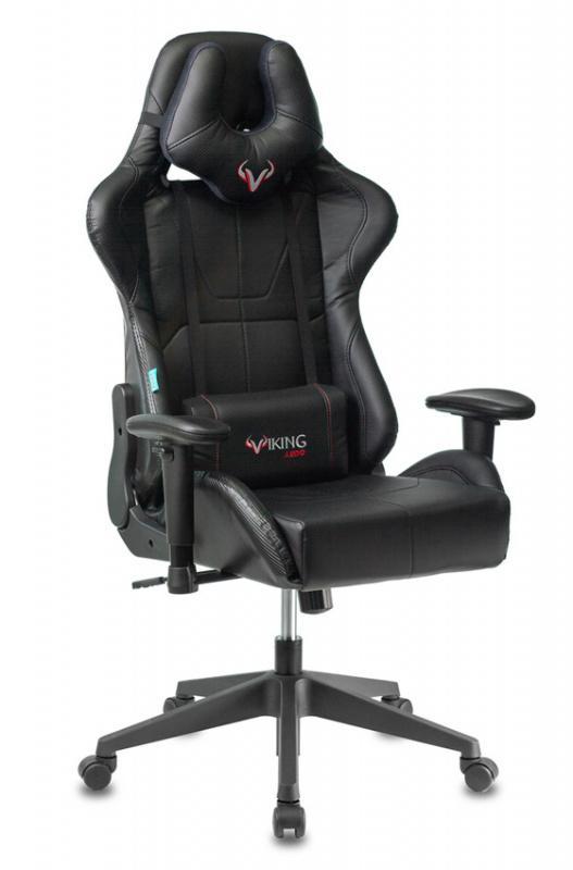 Кресло игровое Zombie VIKING 5 AERO Edition черный эко.кожа с подголов. крестовина пластик - фото 1 - id-p226677254