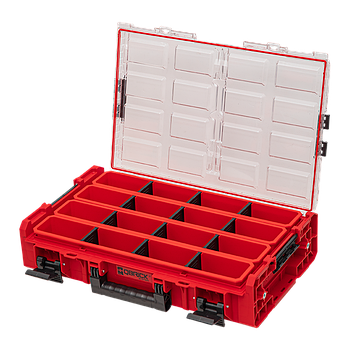 Органайзер Qbrick System ONE Organizer XL 2.0 Long Bin RED Ultra HD Custom, красный