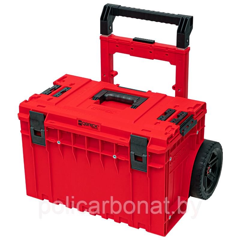 Ящик для инструментов Qbrick System ONE Cart 2.0 RED Ultra HD Custom, красный - фото 1 - id-p226677315