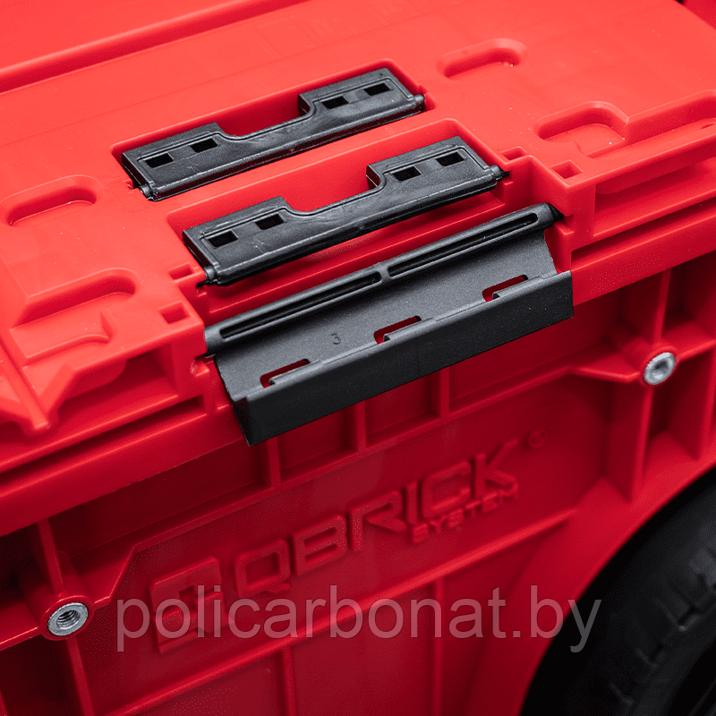 Ящик для инструментов Qbrick System ONE Cart 2.0 RED Ultra HD Custom, красный - фото 5 - id-p226677315