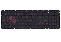 Клавиатура для ноутбука ACER Nitro 5 AN515-51 AN515-42, чёрная, с подсветкой, RU