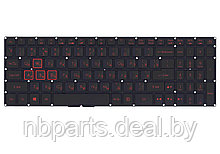 Клавиатура для ноутбука ACER Nitro 5 AN515-51 AN515-42, чёрная, с подсветкой, RU