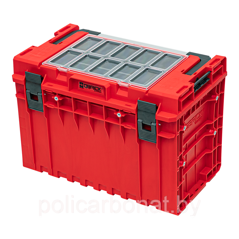 Ящик для инструментов Qbrick System ONE 450 Expert 2.0 RED Ultra HD, красный - фото 1 - id-p226677338