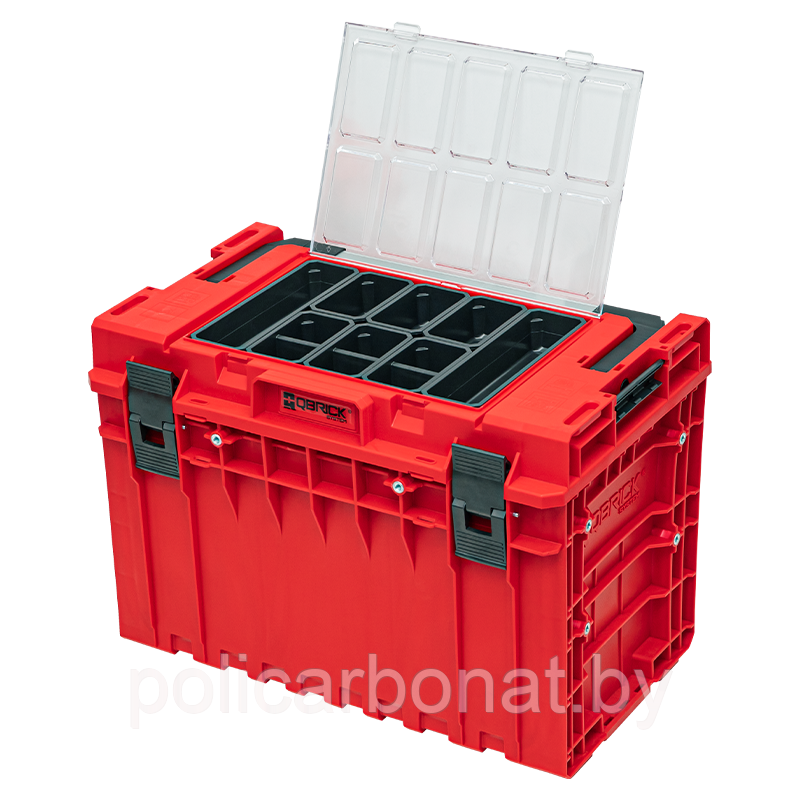Ящик для инструментов Qbrick System ONE 450 Expert 2.0 RED Ultra HD, красный - фото 3 - id-p226677338