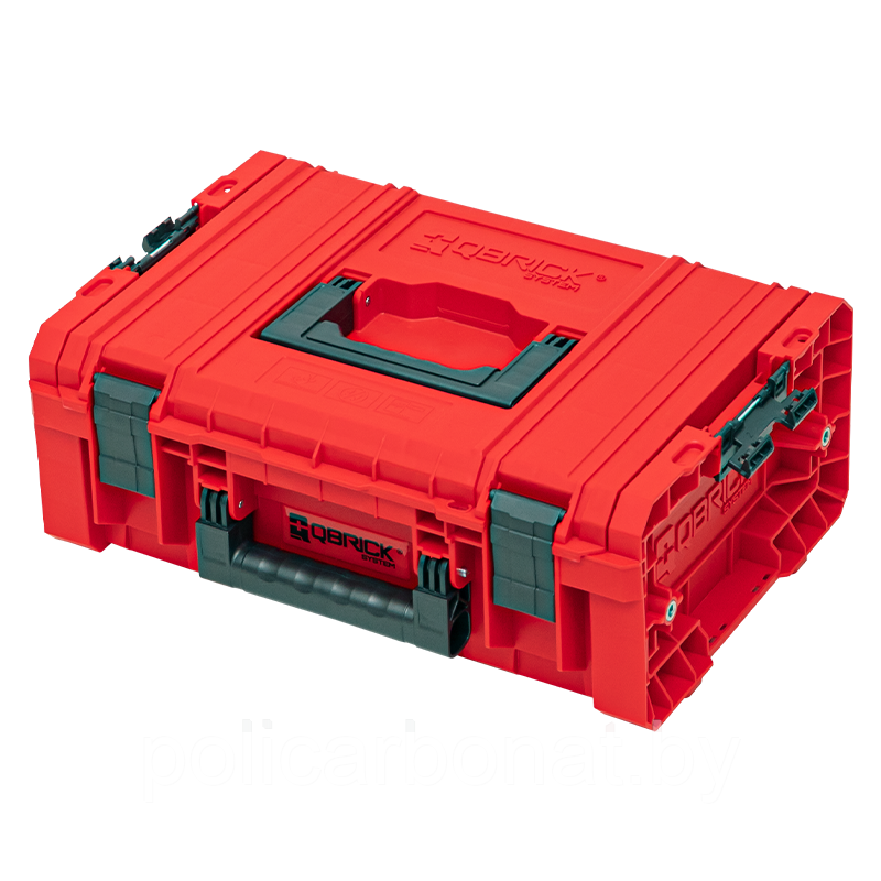 Ящик для инструментов Qbrick System PRO Technician Case 2.0 RED Ultra HD Custom, красный