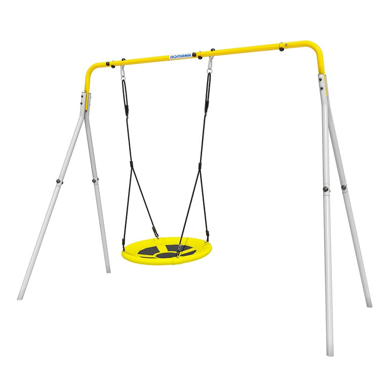 Качели двойные гнездо качели Romana R.103.28.04 серый желтый