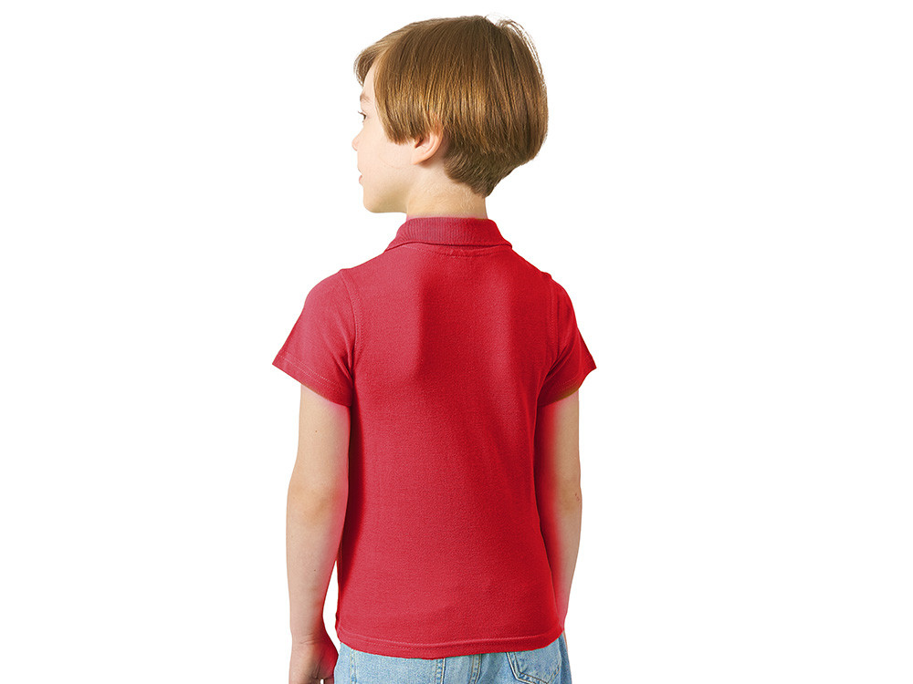 Рубашка поло First детская, красный - фото 2 - id-p226679098