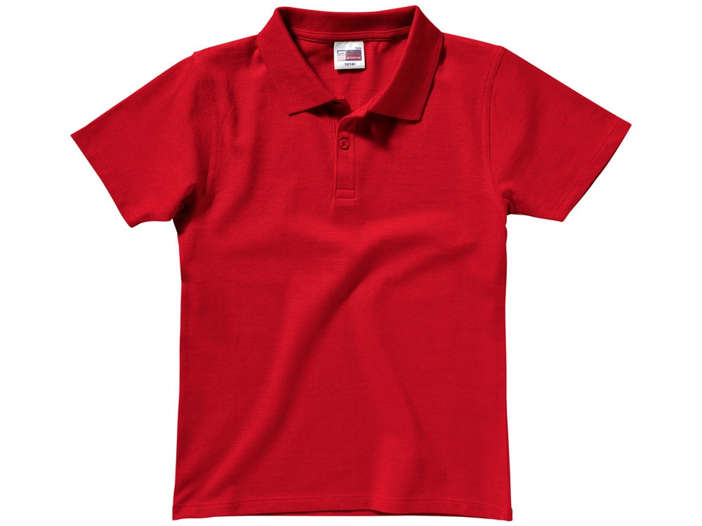 Рубашка поло First детская, красный - фото 6 - id-p226679098
