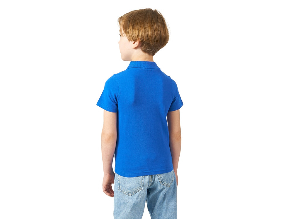 Рубашка поло First детская, классический синий - фото 3 - id-p226679102